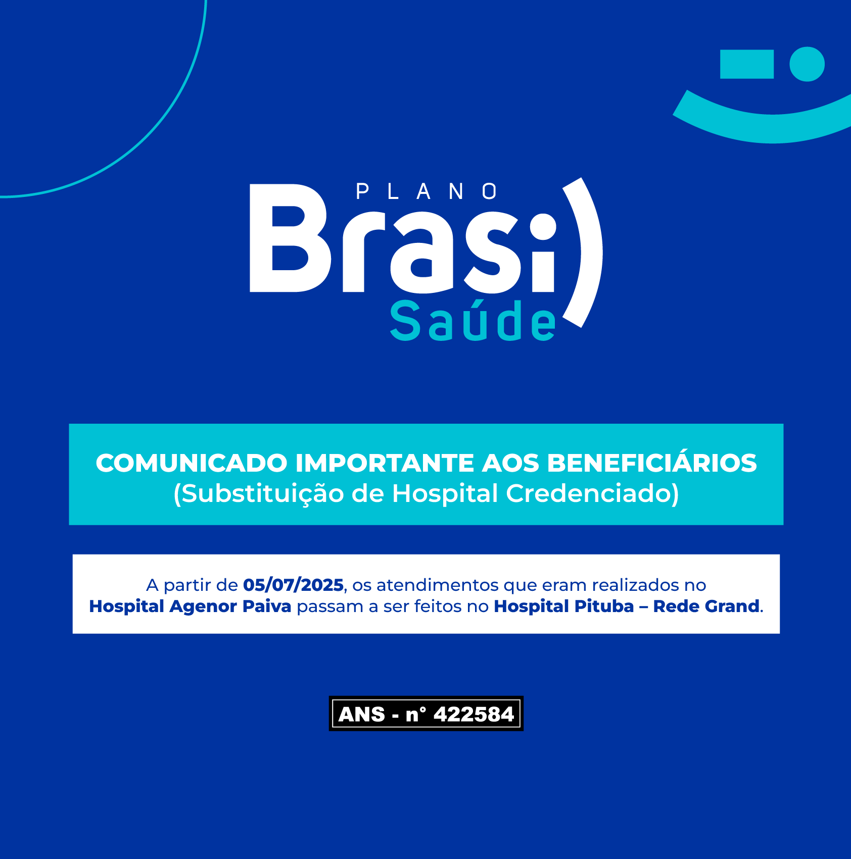 Imagem - Comunicado Importante aos Beneficiários