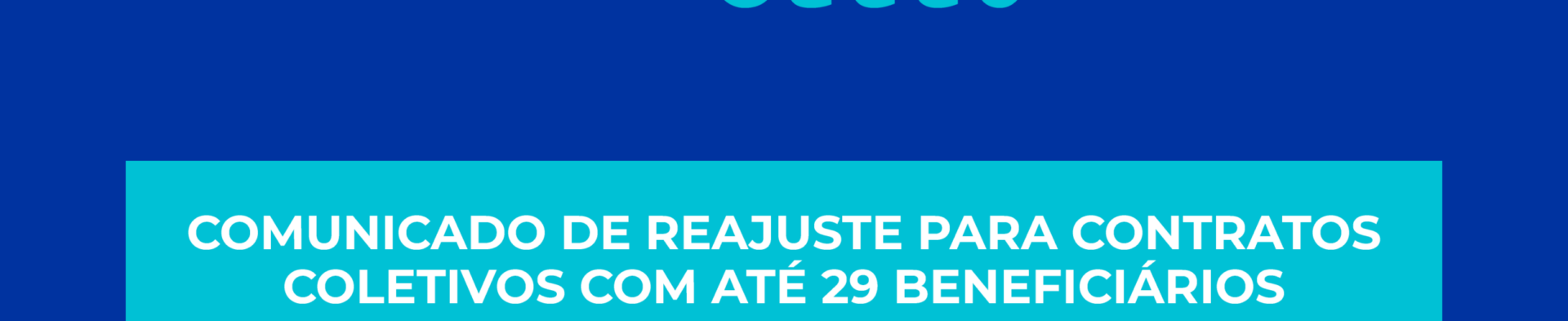 Imagem - AVISO IMPORTANTE DE REAJUSTE